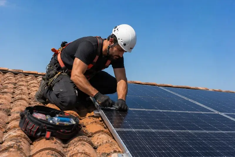 Maintenance et monitoring de panneaux solaires à Schaeffersheim